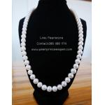 Long Pearl Necklace:สร้อยคอไข่มุกแท้แบบสวมยาว